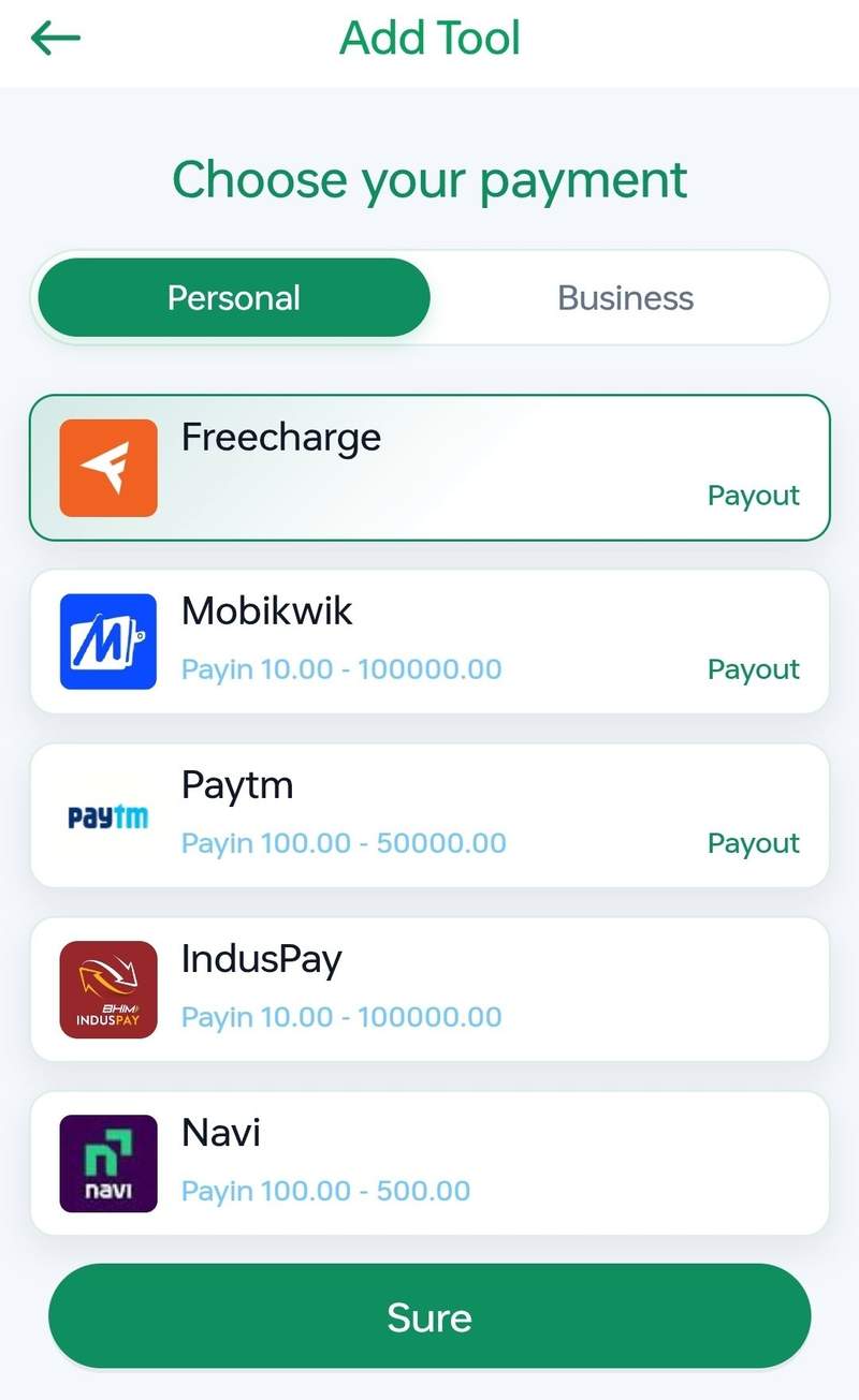 DDPay Personal Payment Tools